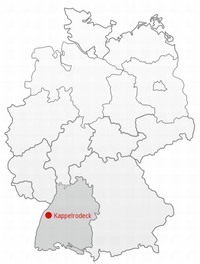 Deutschlandkarte Kappelrodeck
